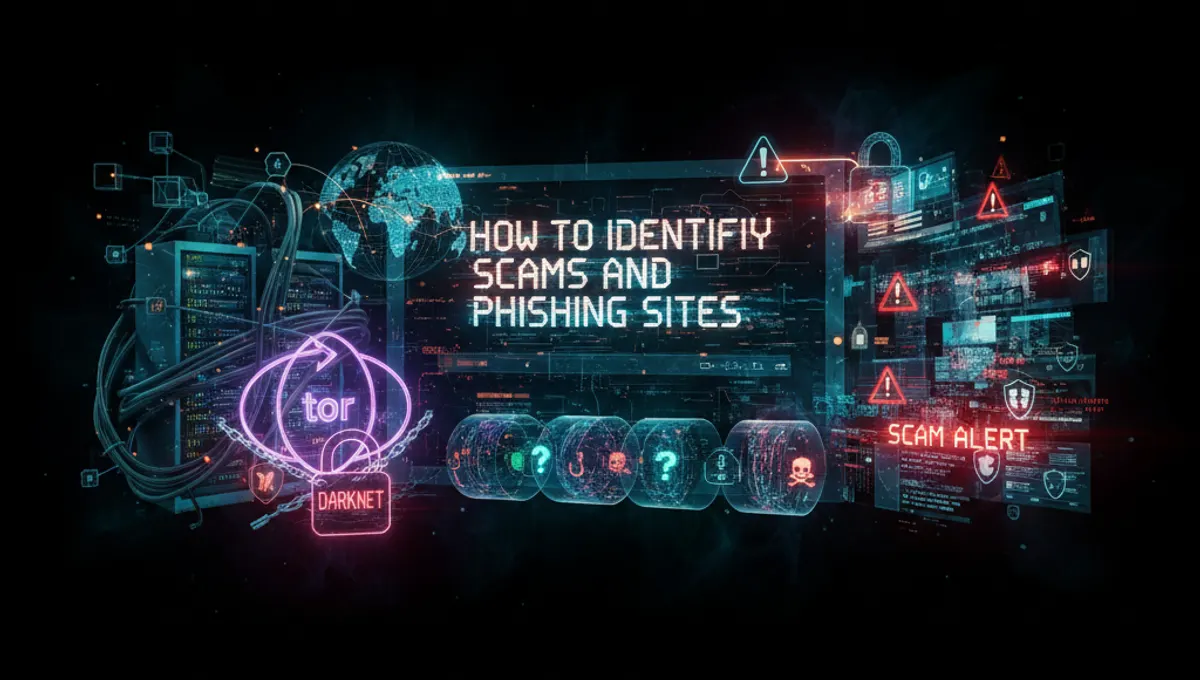 Fake Dark Web Page: How to Identify Scams and Phishing Sites