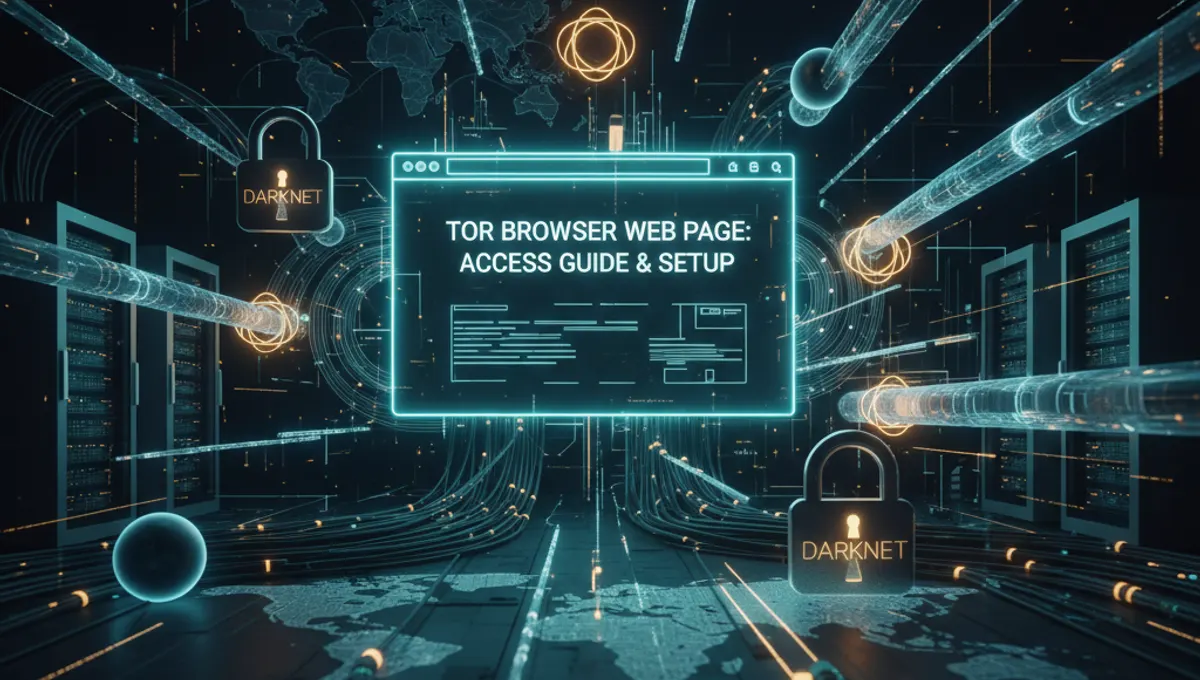 Tor Browser Web Page: Access Guide & Setup